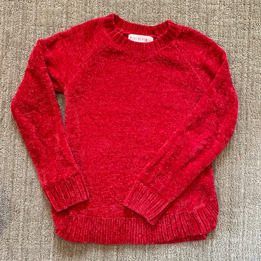 Girls Pink Republic pink sweater medium 10/12